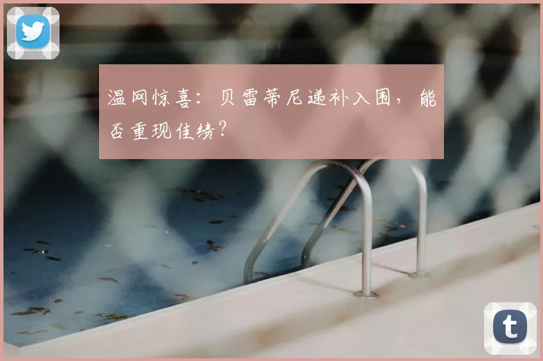 温网惊喜:贝雷蒂尼递补入围,能否重现佳绩?